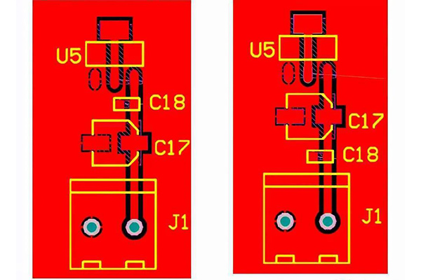 Loco Capacitorum in Virtute Circuit Board, Recte collocasti?