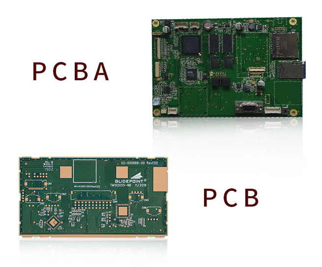 Quid interest inter PCB et PCBA?